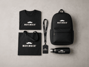 Personaliseer Uw Movember Merchandise met Professionele Branding