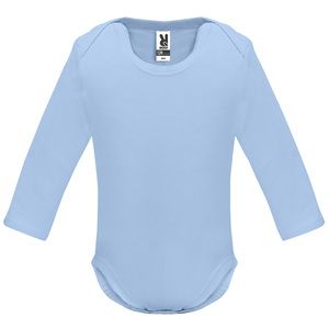 Roly BD7202 - HONEY L/S Body bébé manches longues en maille single jersey