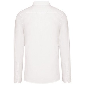 Kariban K513 - Herenoverhemd in popeline met lange mouwen