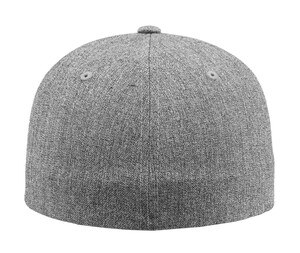 Flexfit 6277PS - Trendy Heather Gray Unisex 6-Panel Cap