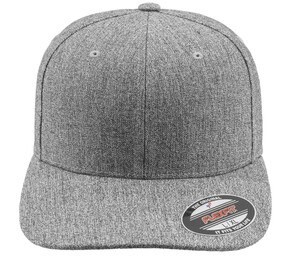 Flexfit 6277PS - Trendy Heather Gray Unisex 6-Panel Cap