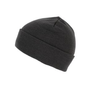 K-up KP892 - Recycled beanie with knitted turn-up