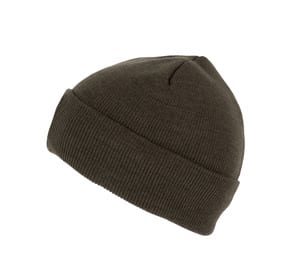K-up KP892 - Bonnet recyclé avec revers tricoté