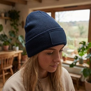BEECHFIELD BF540 - REMOVABLE PATCH THINSULATE™ BEANIE