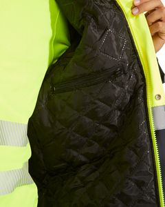Roly HV9320 - MERAK Gecombineerde en gewatteerde parka met hoge zichtbaarheid