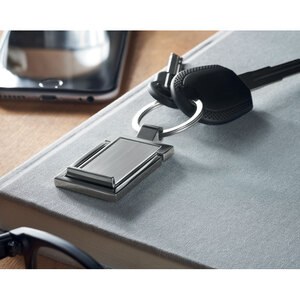 STANRIN Multifunctional Metal Key Ring with Phone Stand - GiftRetail MO2186
