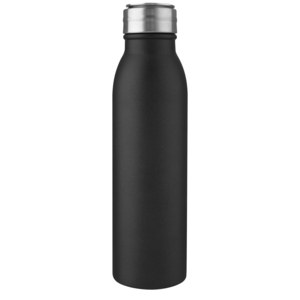Harper 700 ml stainless steel water bottle with metal loop - EgotierPro 100678