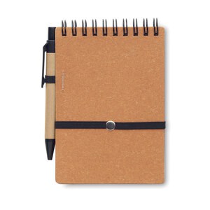 NOTIE Recycled notebook with ball pen - GiftRetail MO2481