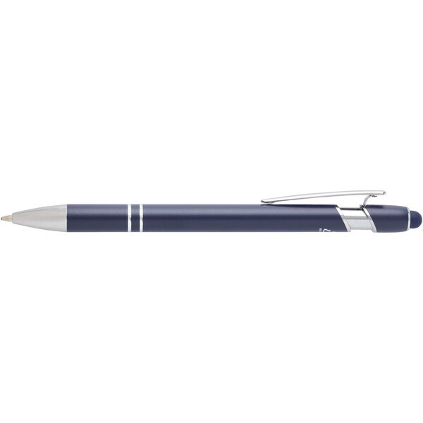 Kish ballpoint pen with silver finish (blue ink) - EgotierPro 107975