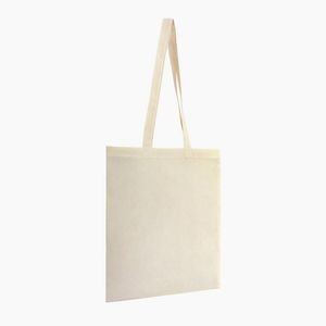 HILL Sacs fabriqué en tissu coton de couleur naturel - EgotierPro BO7601