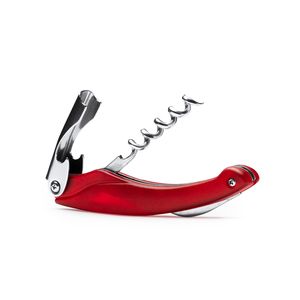 Stamina SC4118 - GARNAC Classic stainless steel corkscrew with folding blade and bottle opener