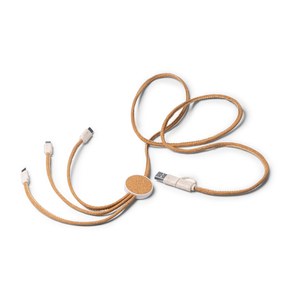 METRIK: 5-in-1 Oplaadkabel (Kurk+Tarwevezel)