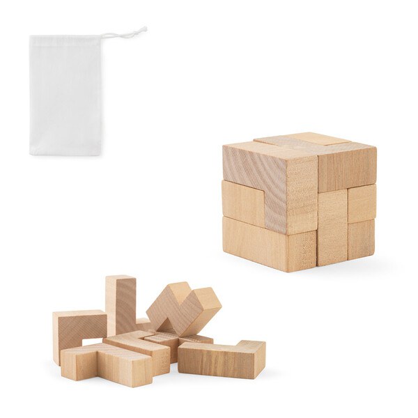 Puzzle en bois avec 7 pièces
