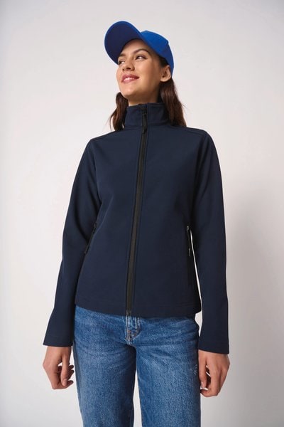 Ladies' basic softshell jacket