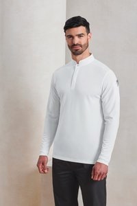 Premier PR647 - Coolchecker Essential kokspolo met lange mouwen