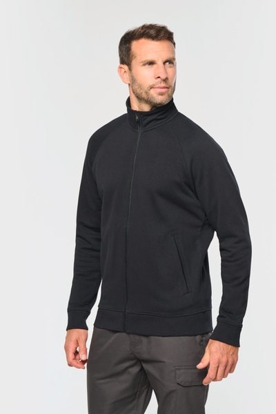 Unisex cotton cadet jacket raglan sleeves