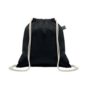 OSOLE DRAW COLOUR Drawstring bag Fairtrade 180gr - GiftRetail MO2591