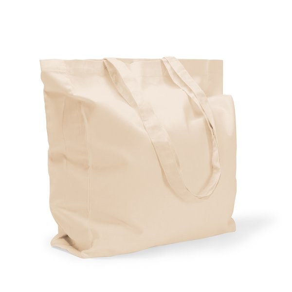 Stamina BO1649 - HERON Sac composé de 100 % coton 140 g/m² avec goussets à la base et sur les côtés