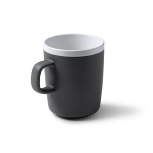 Stamina TZ1639 - CARTUX Matte ceramic mug in a white and colour combination design