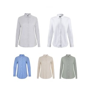 Velilla 36158 - Oxford overhemd (180 g/m²) voor dames, gemaakt van katoen (50%), polyester (45%) en elastaan ​​(5%)