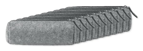 PENLO Milieuvriendelijke RPET Vilt Etui met Rits