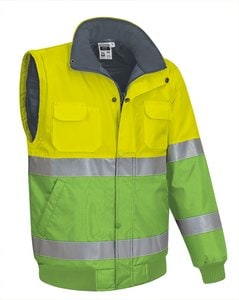 Valento CZVADON - Hi-Vis Afneembare Jas DONEGAL