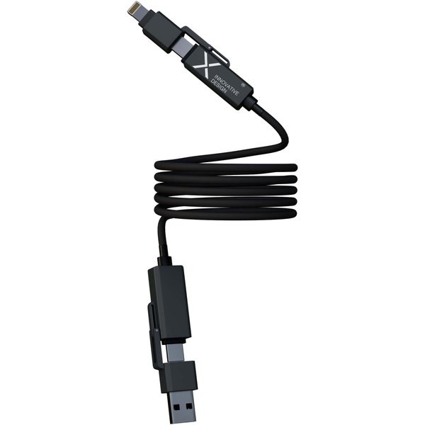 SCX.design 2PX215 - Câble de chargement magnétique en silicone C59 100W