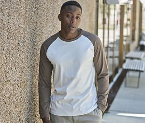 TEE JAYS TJ1170 - Langemouw baseball T-shirt