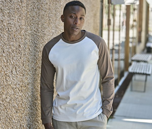 Long sleeve baseball tee-shirt