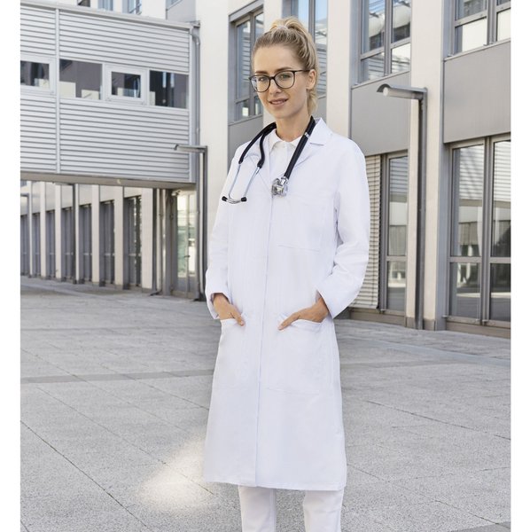 KARLOWSKY KYMF5 - Lab- en doktersjas voor dames