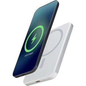 Batterie externe magnétique Avis 5000 mAh en aluminium recyclé RCS - EgotierPro 124443