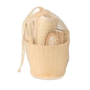 SELFCARE Badcadeauset in houten emmer - GiftRetail MO3110