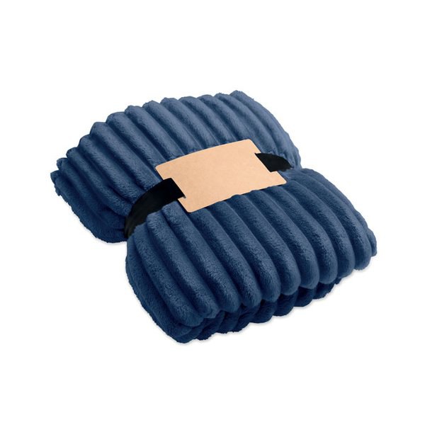 NIEVE RPET fleece deken met patroon - GiftRetail MO3184