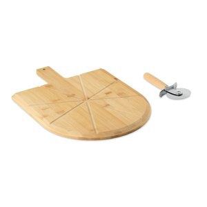NAPOLITANA Planche et roulette à pizza - GiftRetail MO3202